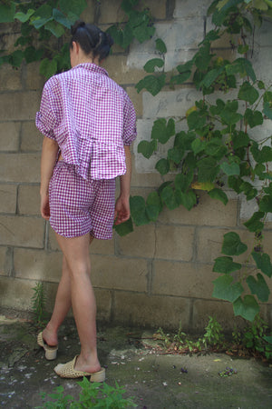 Grape Shorts Set